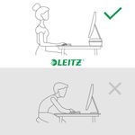 Leitz Ergo Monitor Stand Dark Grey