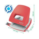 Leitz Recycle Nexxt Punch 30Sh Red