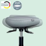 Ergo Active Stool With Castor Wheels