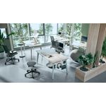Ergo Active Stool With Castor Wheels