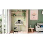Ergo Active Stool With Castor Wheels