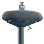 Leitz Ergo Active Sit Stool Dk Grey