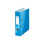 Leitz Wow Lach A4 80Mm Mtl Blu Pk10