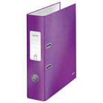 Leitz Wow Lever Arch File Purp Pk10