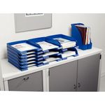 Leitz Plus Slim Letter Tray Black