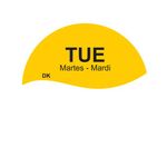 Food Rotation Label Tuesday Pk3500