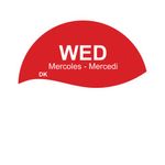 Food Rotation Label Wednesday Pk3500