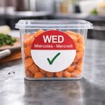 Food Rotation Label Wednesday Pk3500