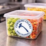 Food Label Contains Celery Pk1000