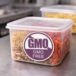 Food Label Contains Gmo Free Pk1000