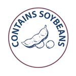 Food Label Contains Soy Beans Pk1000