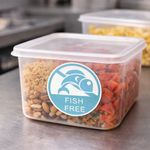 Food Label Fish Free 25Mm (Pk1000)
