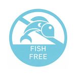 Food Label Fish Free 25Mm (Pk1000)