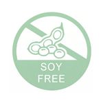 Food Label Soy Free 25Mm (Pk1000)
