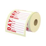 Food Label Use By 25X25Mm (Pk1000)