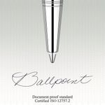 Parker Quink Blk Bpoint Med Rfl Pk12