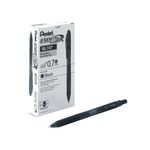 Pentel Energel X Pen Med Black