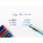 Pilot V Sign Pen Black Swvsp01 Pk12