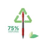 Pilot G2+ Begreen Rball Red Pk 12