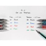 Pilot G1 Gel Rol Pen Med Black Pk12