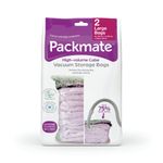 Packmate L Vol Vac Storage Bags Pk2