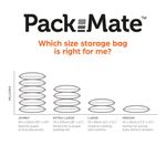 Packmate M Flat Vac Storage Bags Pk2