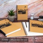 Pukka Pad Kraft Project Book A4 Pk3