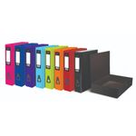 Pukka Brights Box File Fc Blue Pk10