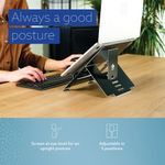 R-Go Riser Flexible Laptop Stand