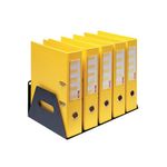 Rotadex Lever Arch File Rack Black