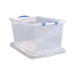 Wheeled Box 83.5 Litre Clr Pk3