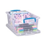 Storage Box 5.3 Litre Clr Pk3