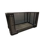 Open Fronted Crate 84 Litre Black