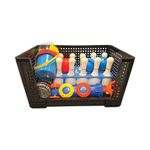 Open Fronted Crate 84 Litre Black