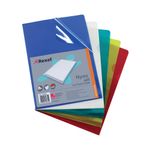 Rexel Nyrex Cut Flsh Fldr A4 Ast P25