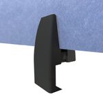 Pet Desk Edge Clamp Scrn Holder Blk