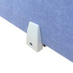 Pet Desk Edge Clamp Scrn Holder Wht