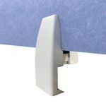 Pet Desk Edge Clamp Scrn Holder Wht