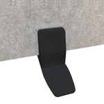 Pet Surface Mounted Scrn Holder Blk