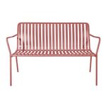 Lark Two Seater Bench Brick Dust