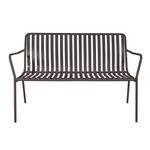 Lark Two Seater Bench Charcoal