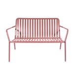 Lark 2 Seater Low Bench Brick Dust