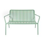 Lark 2 Seater Low Bench Fair Green