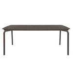 Lark Rect Slatted Table Charcoal
