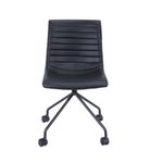 Striva Office Chr No Arms Pu Black