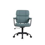 Sky Executive Chair Fixed Arms Blue