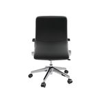 Slate Executive Chair Fixed Arms Blk