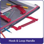 Snopake Eva Zippa Bag 480X350Mm Blk