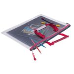 Snopake Eva Zippa Bag 480X350Mm Red