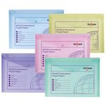 Snopake Reborn Polyfile A4 Ast Pk5